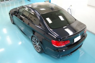 BMWM3ガラスコーティング画像
