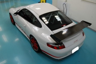 ポルシェ996GT3RSガラスコーティング画像