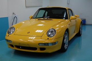 ポルシェ993ガラスコーティング画像