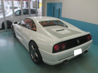 F355ガラスコーティング