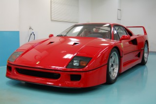 F40ガラスコーティング