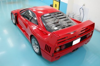 F40ガラスコーティング