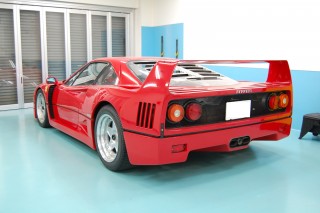 F40ガラスコーティング