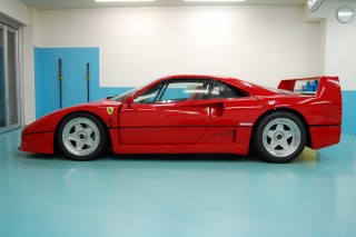 F40ガラスコーティング