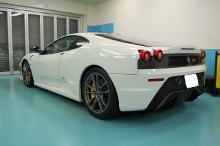 F430ガラスコーティング