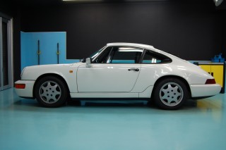 ポルシェ964ガラスコーティング画像