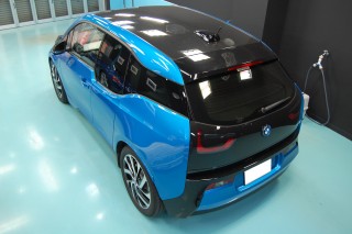 BMWi3ガラスコーティング画像