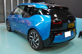 BMWi3ガラスコーティング画像