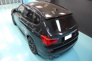 BMWX3ガラスコーティング画像