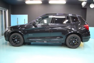 BMWX3ガラスコーティング画像