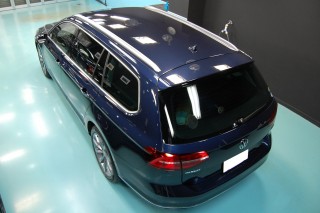 VWパサートバリアントガラスコーティング画像