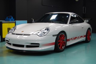 ポルシェ996RSガラスコーティング画像