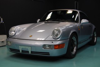 ポルシェ964ナローガラスコーティング画像