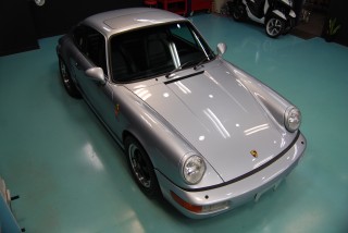 ポルシェ964ナローガラスコーティング画像