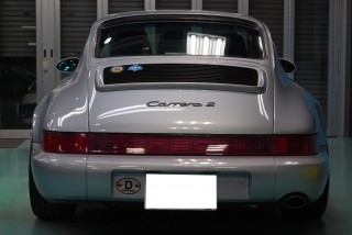 ポルシェ964ナローガラスコーティング画像