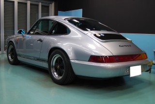 ポルシェ964ナローガラスコーティング画像