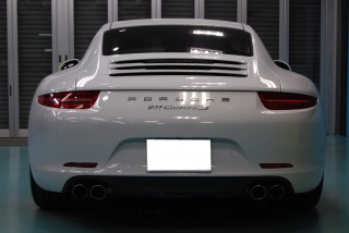 ポルシェ991Sガラスコーティング画像