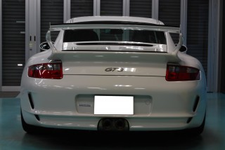 ポルシェ997 GT3ガラスコーティング