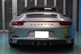 ポルシェ991GTSガラスコーティング画像