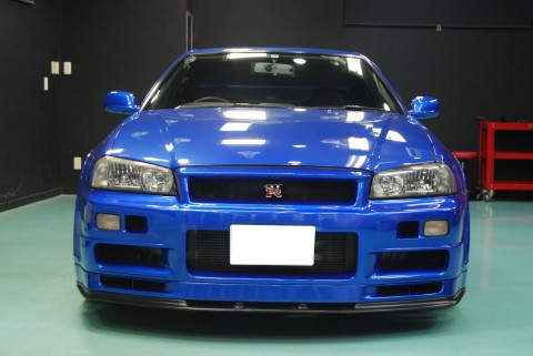 日産34GTRガラスコート画像