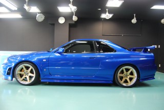 日産34GTRガラスコート画像