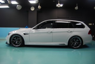 BMW3ツーリングガラスコート画像