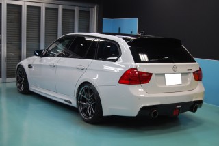 BMW3ツーリングガラスコート画像