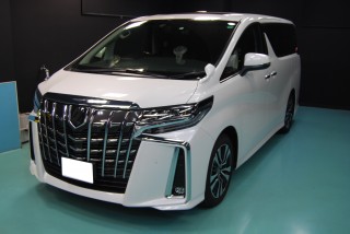 トヨタアルファードガラスコート画像