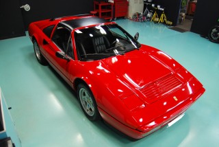 フェラーリ328GTSガラスコート画像