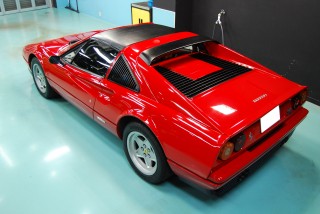 フェラーリ328GTSガラスコート画像