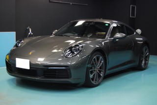 ポルシェ911カレラSガラスコート画像