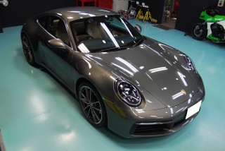 ポルシェ911カレラSガラスコート画像