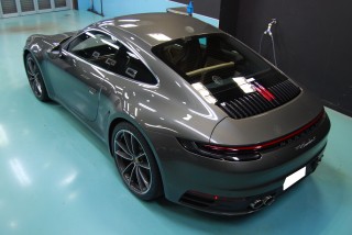 ポルシェ911カレラSガラスコート画像