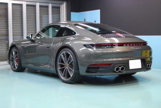 ポルシェ911カレラSガラスコート画像