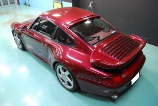 ポルシェ993ガラスコート画像