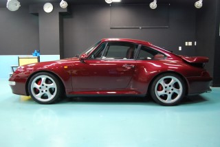 ポルシェ993ガラスコート画像