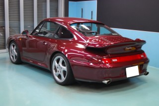 ポルシェ993ガラスコート画像
