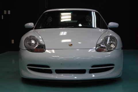 ポルシェ993gt3ガラスコート画像