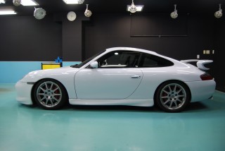 ポルシェ993gt3ガラスコート画像